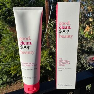Goop Beauty The Body Facial Exfoliating Scrub‎ 5 oz Cleanse Exfoliate Glow